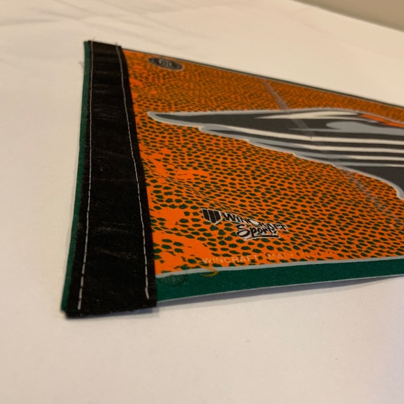 Vintage Wincraft University of Miami UMiami Hurricanes Logo 30" Pennant Flag - Picture 7 of 14